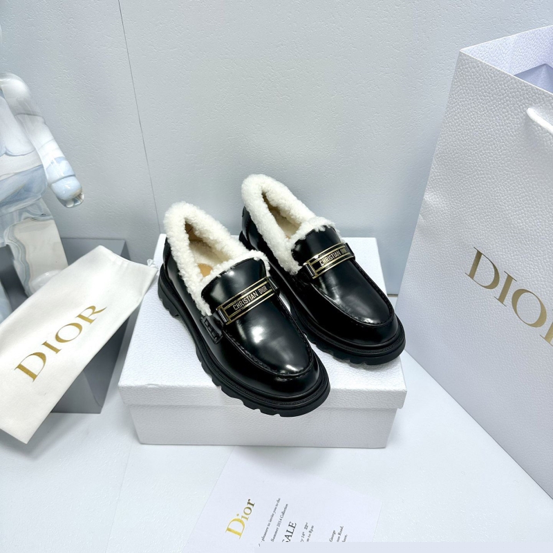 ch**an D*or leather shoes